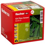 Fischer Tasselli SX Plus verde 8x40 S