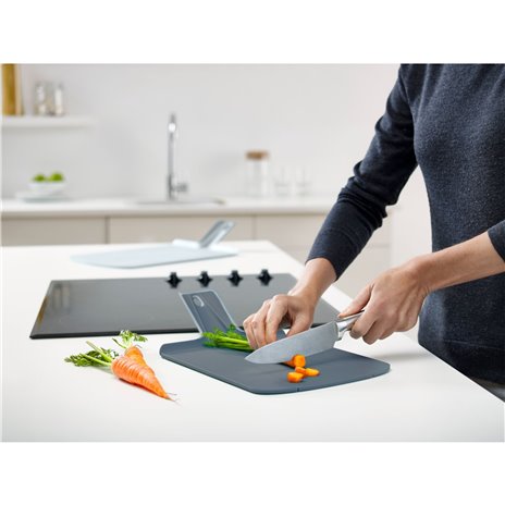 Joseph Joseph Chop2Pot Plus blu set di taglieri 2 pz.