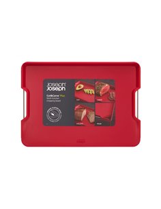 Joseph Joseph Cut&Carve Plus rosso, tagliere multifunzione 2