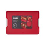 Joseph Joseph Cut&Carve Plus rosso, tagliere multifunzione