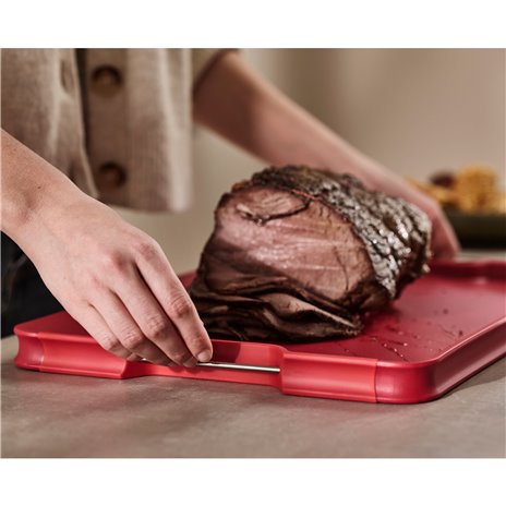 Joseph Joseph Cut&Carve Plus rosso, tagliere multifunzione