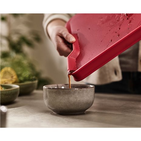 Joseph Joseph Cut&Carve Plus rosso, tagliere multifunzione