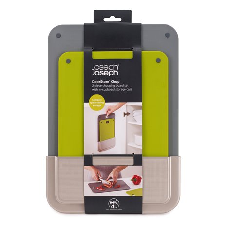 Joseph Joseph DoorStore grigio Chop set di taglieri, 2 pz.