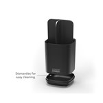 Joseph Joseph EasyStore porta spazzolini nero opaco
