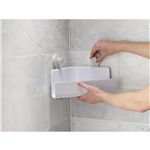 Joseph Joseph EasyStore bianco mensola doccia angolare set 2 p.