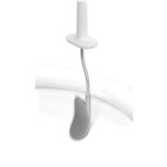 Joseph Joseph Flex scopino WC con porta scopino grigio chiaro