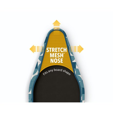 Joseph Joseph Flexa Easy-fit copri asse da stiro, blu 124cm