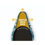 Joseph Joseph Flexa Easy-fit copri asse da stiro, blu 124cm