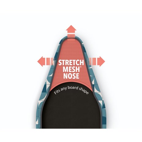 Joseph Joseph Flexa Easy-fit copri asse da stiro, blu  135cm