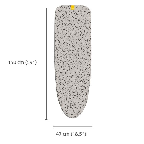 Joseph Joseph Glide Max grande copri asse da stiro, ecru