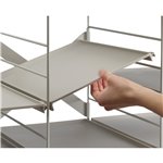 Joseph Joseph Level Plus ecru scarpiera regolabile grande