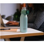 Joseph Joseph Loop 500 ml verde bottiglia isolata sottovuoto