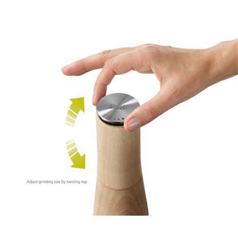 Joseph Joseph Milltop macinapepe senza briciole, in legno