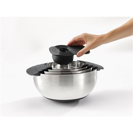 Joseph Joseph Nest 9er-Set Zubereitung aus Stahl