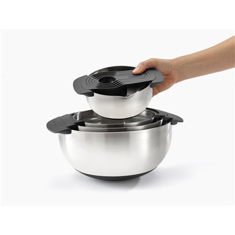 Joseph Joseph Nest 9er-Set Zubereitung aus Stahl
