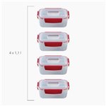 Joseph Joseph Nest Lock 4 pz.set contenitori salvafr. 1.1 litri E