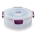 Joseph Joseph Nest Lock 4-tlg. Frischhaltedosen-Set Rund Mehrfa