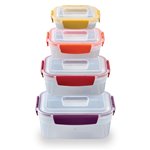 Joseph Joseph Nest Lock 8-tlg. Frischhaltedosen- Set Rund und E