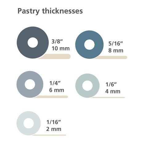 Joseph Joseph PrecisionPin blu mattarello regolabile