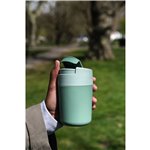 Joseph Joseph Sipp tazza viagg. coperchio a cern. 340 ml verde