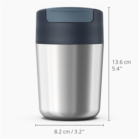Joseph Joseph Sipp tazza viaggio tappo a cern. 340 ml acc. inox