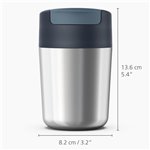 Joseph Joseph Sipp tazza viaggio tappo a cern. 340 ml acc. inox