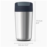 Joseph Joseph Sipp tazza viaggio tappo a cern. 454 ml acc. inox