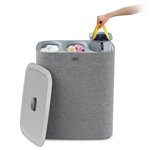 Joseph Joseph Tota Trio grig.90L cesto separatore biancheria