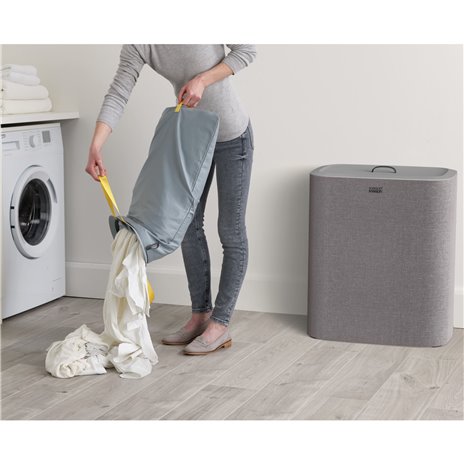 Joseph Joseph Tota Trio grig.90L cesto separatore biancheria
