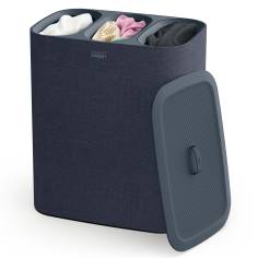 Joseph Joseph Tota Trio nero 90L cesto separatore biancheria 2