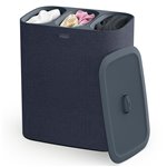 Joseph Joseph Tota Trio nero 90L cesto separatore biancheria