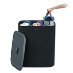 Joseph Joseph Tota Trio nero 90L cesto separatore biancheria