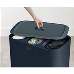 Joseph Joseph Tota Trio nero 90L cesto separatore biancheria