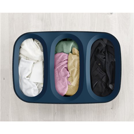 Joseph Joseph Tota Trio nero 90L cesto separatore biancheria