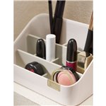 Joseph Joseph Viva organizzatore cosmetici, a più livelli, beige