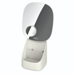 Joseph Joseph Viva organizzatore cosmetici e specchio, beige