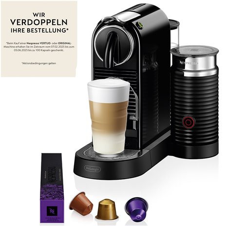 Nespresso Citiz & Milk EN 267.BAE by Delonghi, nero