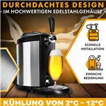 Clatronic BZ 3740 inox Bierzapfanlage
