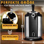 Clatronic BZ 3740 inox Bierzapfanlage