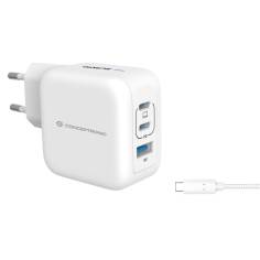 Conceptronic ALTHEA17W 3 Port 67W GaN USB PD caricab.