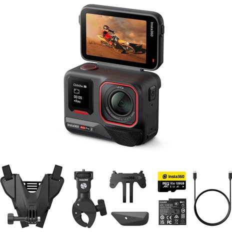Insta360 Ace Pro 2 Actioncam moto Combo