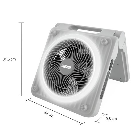 Unold 86517 Solarventilator grau Camping