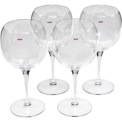 Alessi Mami-XL bicchiere da vino rosso 4 pz. iSG119/0S4