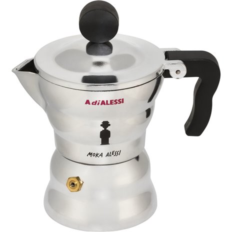 Alessi caffettiera espresso 1TZ. AAM33/1