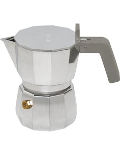 Alessi Moka caffettiera espresso DC06/1 argento