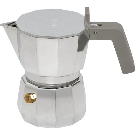 Alessi Moka caffettiera espresso DC06/1 argento