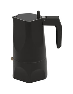 Alessi Moka caffettiera espresso MT18/3 B nero