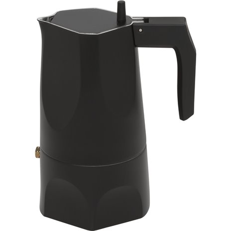 Alessi Moka caffettiera espresso MT18/3 B nero