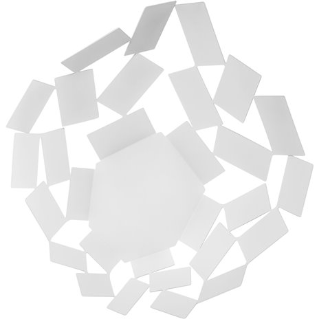 Alessi MT03 W Stanza dello Scirocco centrotavola bianco