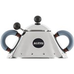 Alessi zuccheriera con cucchiaino, blu 9097
